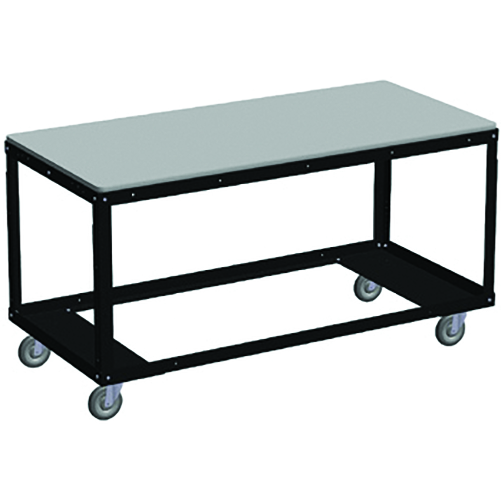 Heavy Duty Backroom Processing Table - Mobilize, Organize, Optimize