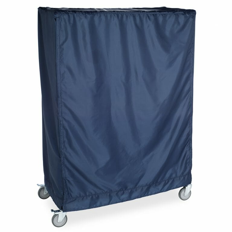 4Shelf Mobile Wire Cart, Lacquered Zinc Mobilize, Organize, Optimize