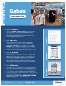 Gabe's Case Study Flyer